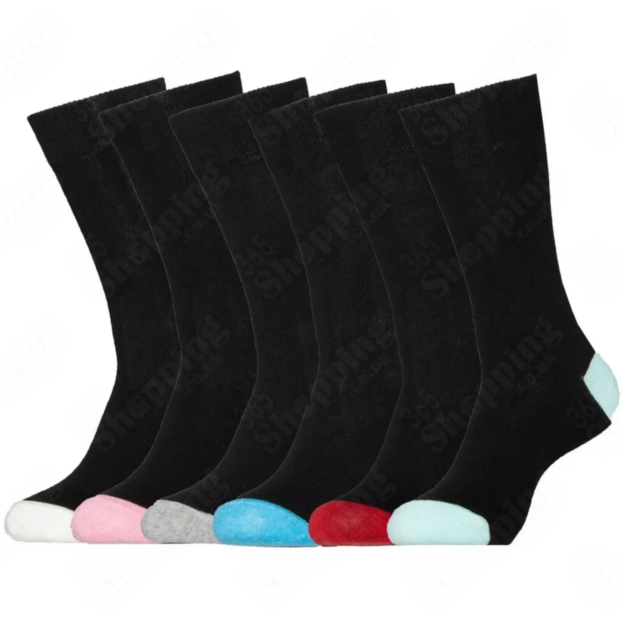 Cotton Rich Men's Socks Designer Socks 6 Pairs Casual Socks Work Socks Size UK 6-11 365shopping.co.uk