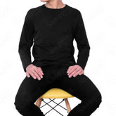 Men Thermal Long Johns Full Set-Half & Full Sleeve Top T Shirt & Bottom Trouser 365shopping.co.uk