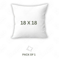 Hollowfiber Cushion Pads Size 18" x 18" Inner Inserts Scatters Sofa, Chair Cushion Fillers Pads Set, Size (45cm x 45cm) Pack 1 to 10 365shopping.co.uk