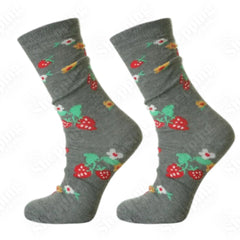 Women Coloured Socks Cotton Blend Designer 6 Pairs Socks for Women Casual Socks Size UK 4-7 365shopping.co.uk