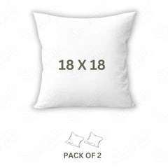 Hollowfiber Cushion Pads Size 18" x 18" Inner Inserts Scatters Sofa, Chair Cushion Fillers Pads Set, Size (45cm x 45cm) Pack 1 to 10 365shopping.co.uk