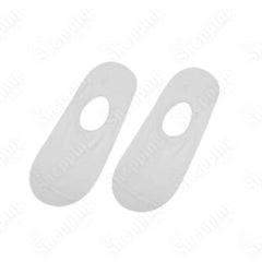 6 Pairs Women's Invisible Socks White, Cotton Rich No Show Everyday Trainer Socks Size 4-7 365shopping.co.uk