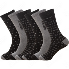 Men's Socks Cotton Rich Designer Socks 6 Pairs Casual Socks Work Socks Size UK 6-11