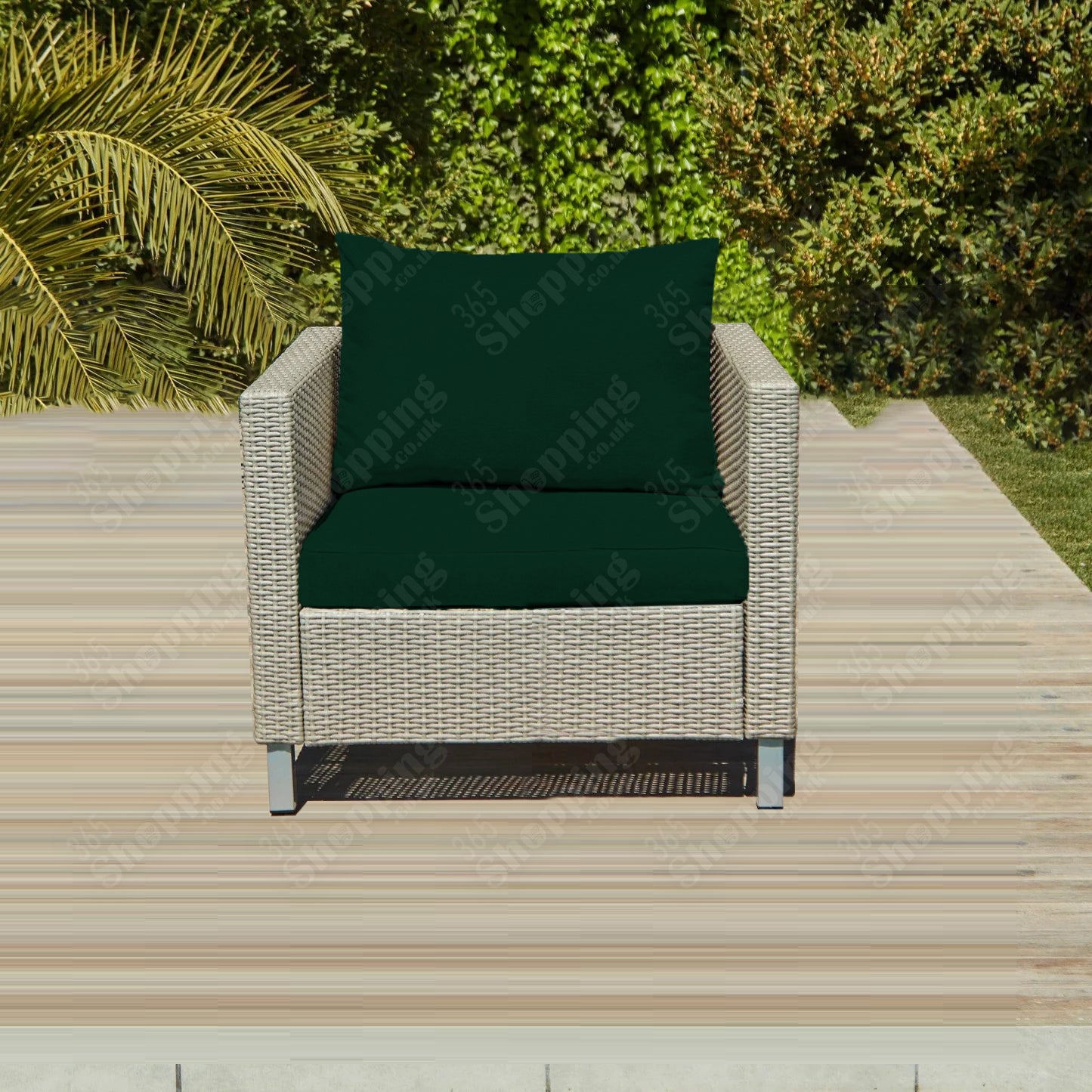 Comfortable Cushion Pads for Keter Allibert California Rattan Garden Furniture – Outdoor Sofa & Armchair Seat Pads