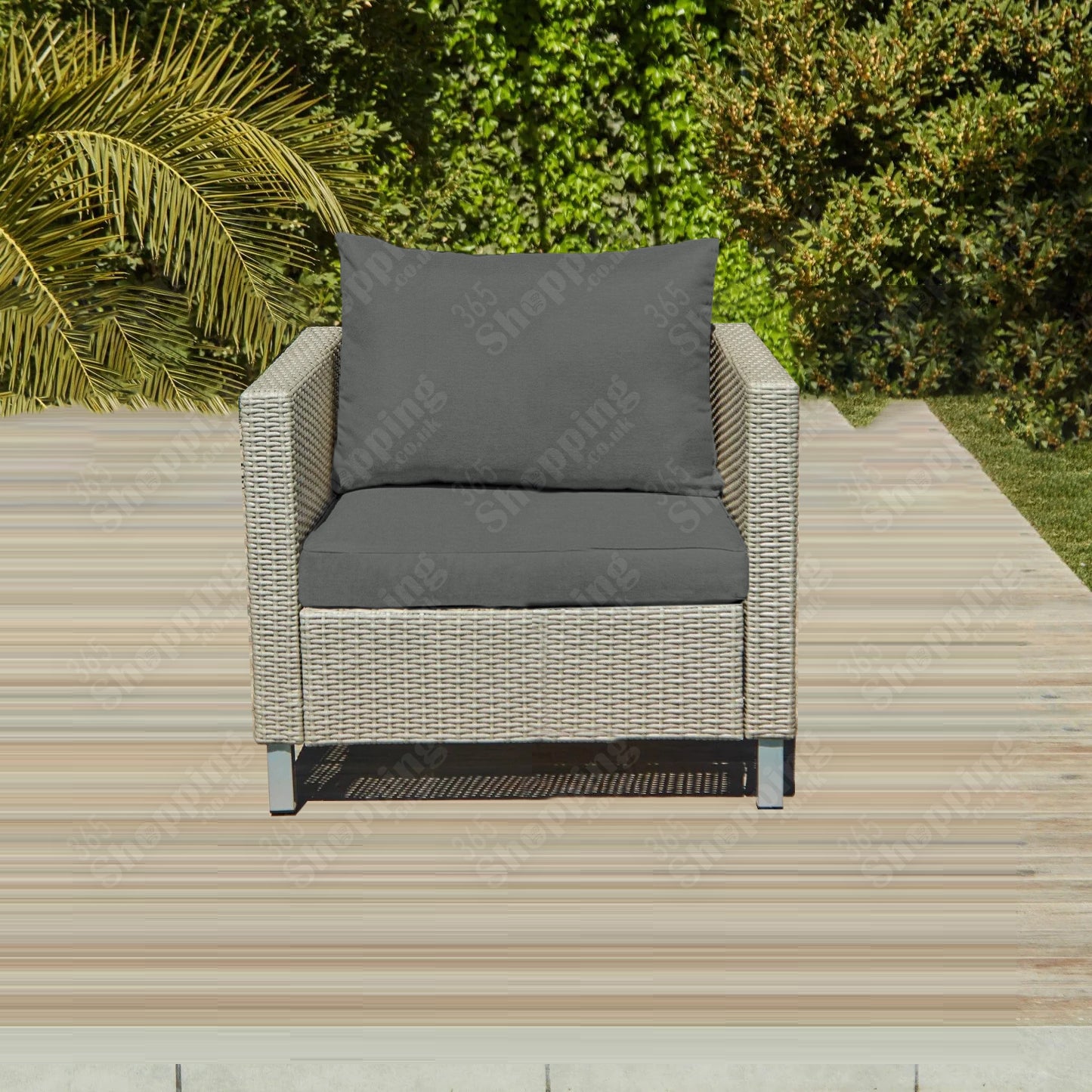 Comfortable Cushion Pads for Keter Allibert California Rattan Garden Furniture – Outdoor Sofa & Armchair Seat Pads