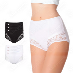 Cotton Rich Pack of 3 and 6 Ladies Briefs Lace Maxi Adults Women Knickers Pants Underwear