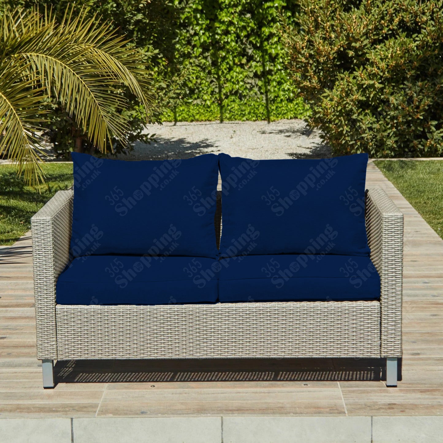 Comfortable Cushion Pads for Keter Allibert California Rattan Garden Furniture – Outdoor Sofa & Armchair Seat Pads