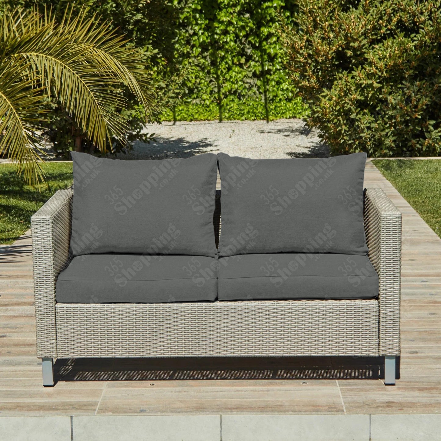 Comfortable Cushion Pads for Keter Allibert California Rattan Garden Furniture – Outdoor Sofa & Armchair Seat Pads