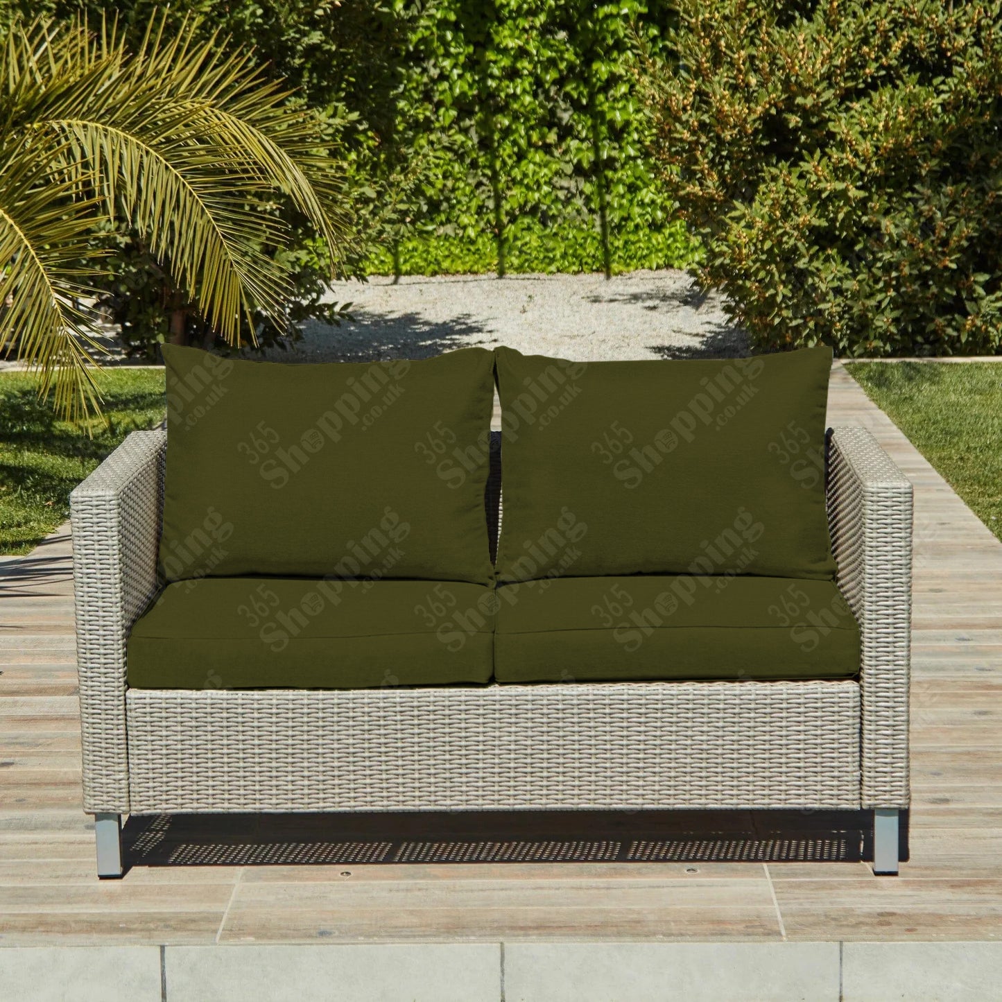 Comfortable Cushion Pads for Keter Allibert California Rattan Garden Furniture – Outdoor Sofa & Armchair Seat Pads