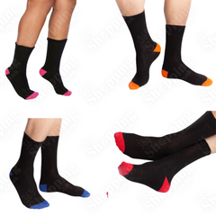 Women Designer Socks Cotton Blend Socks for Casual Use 6 Pairs Size  UK 4-7