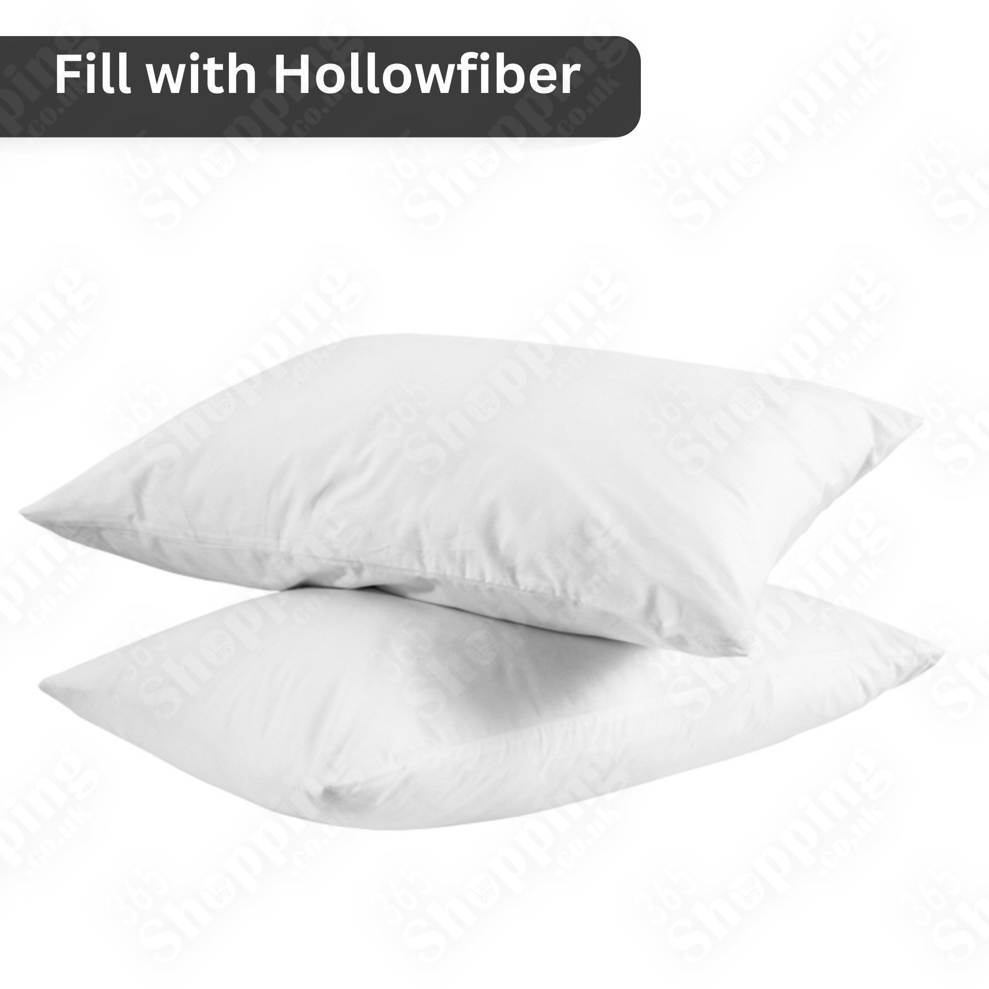 Bounce Back Hollowfiber Pillows Soft Comfortable Standard Pillow Hypoallergenic Bedding Pillow