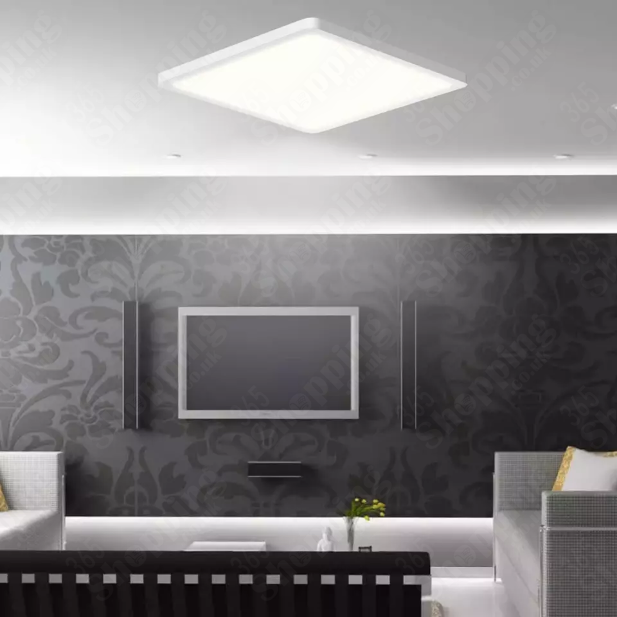 36W Waterproof LED Ceiling Light – Sleek Modern Square Flush Mount for Any Room