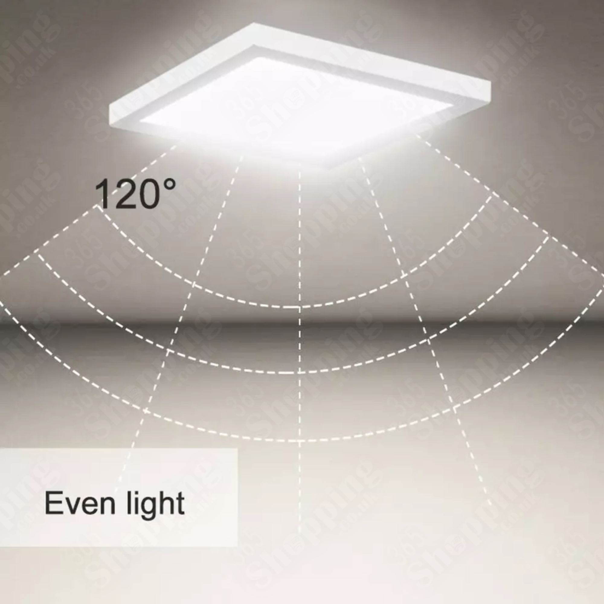 36W Waterproof LED Ceiling Light – Sleek Modern Square Flush Mount for Any Room