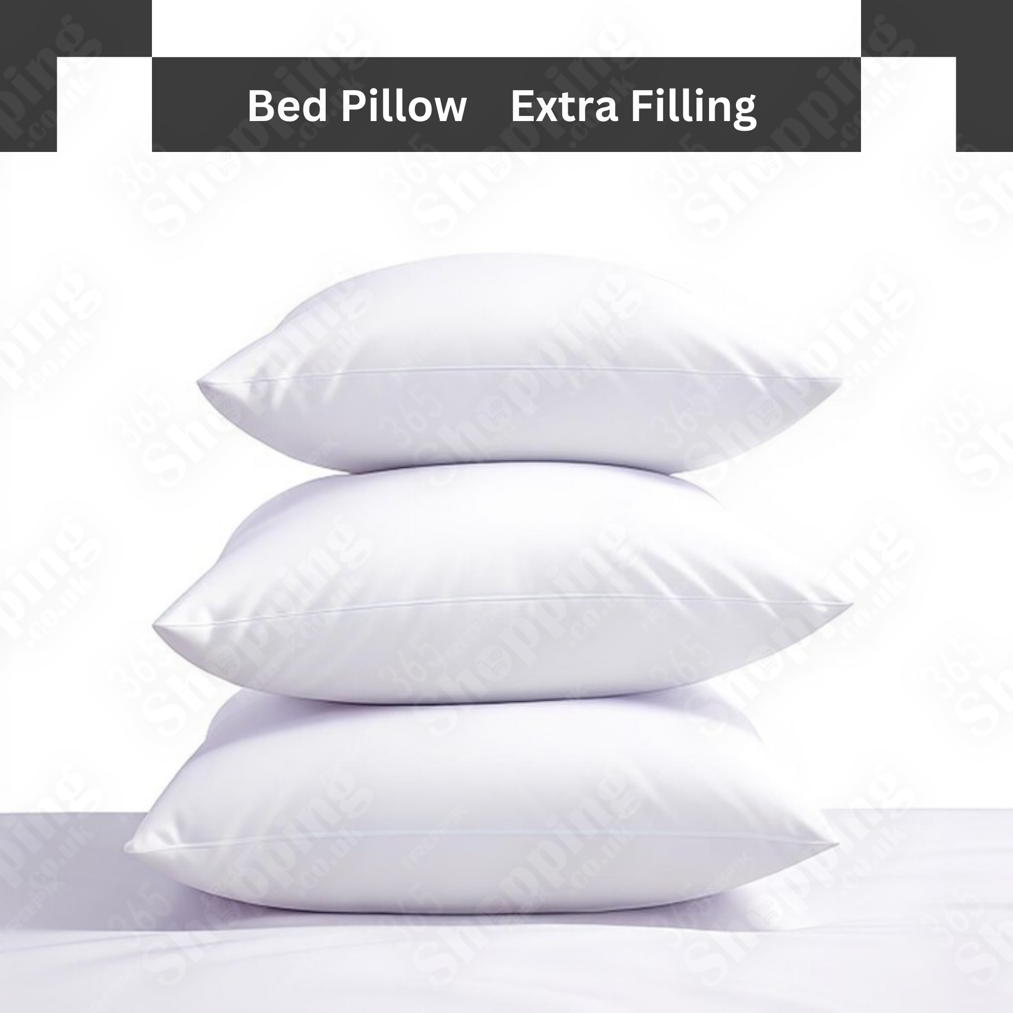 Bounce Back Hollowfiber Pillows Soft Comfortable Standard Pillow Hypoallergenic Bedding Pillow