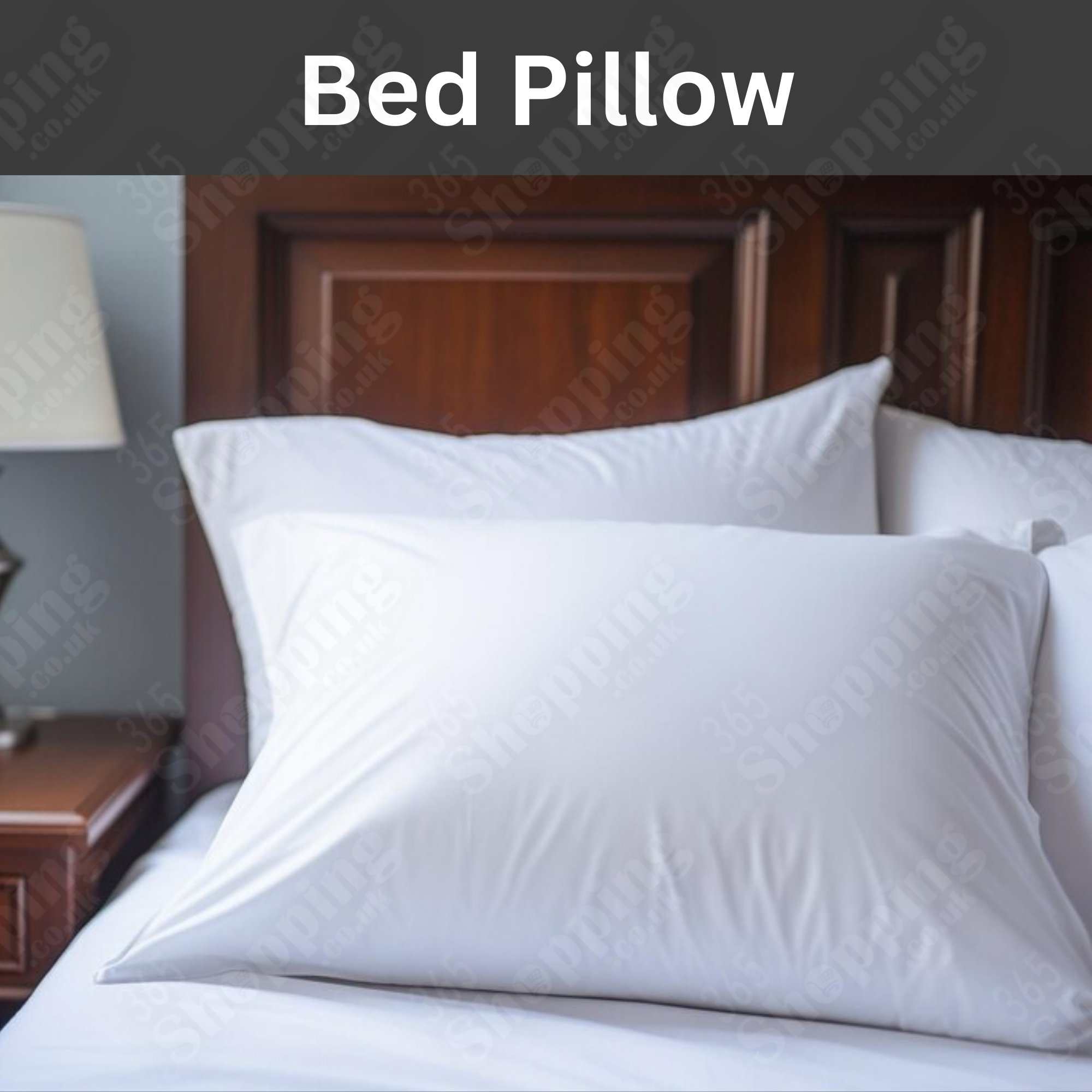 Bounce Back Hollowfiber Pillows Soft Comfortable Standard Pillow Hypoallergenic Bedding Pillow