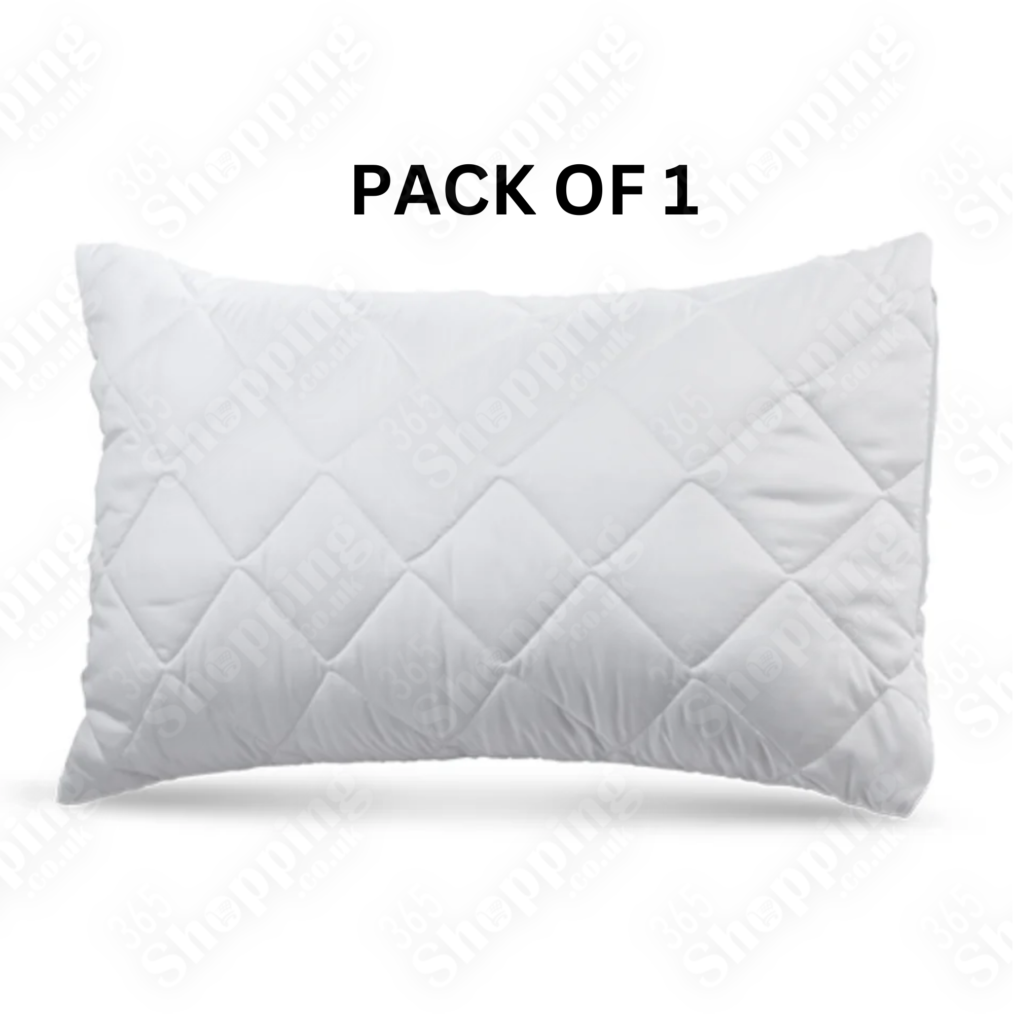 Bounce Back Quilted Pillows Super Soft  - Pack of 1, 2 or 4 - For a Great Night's Sleep