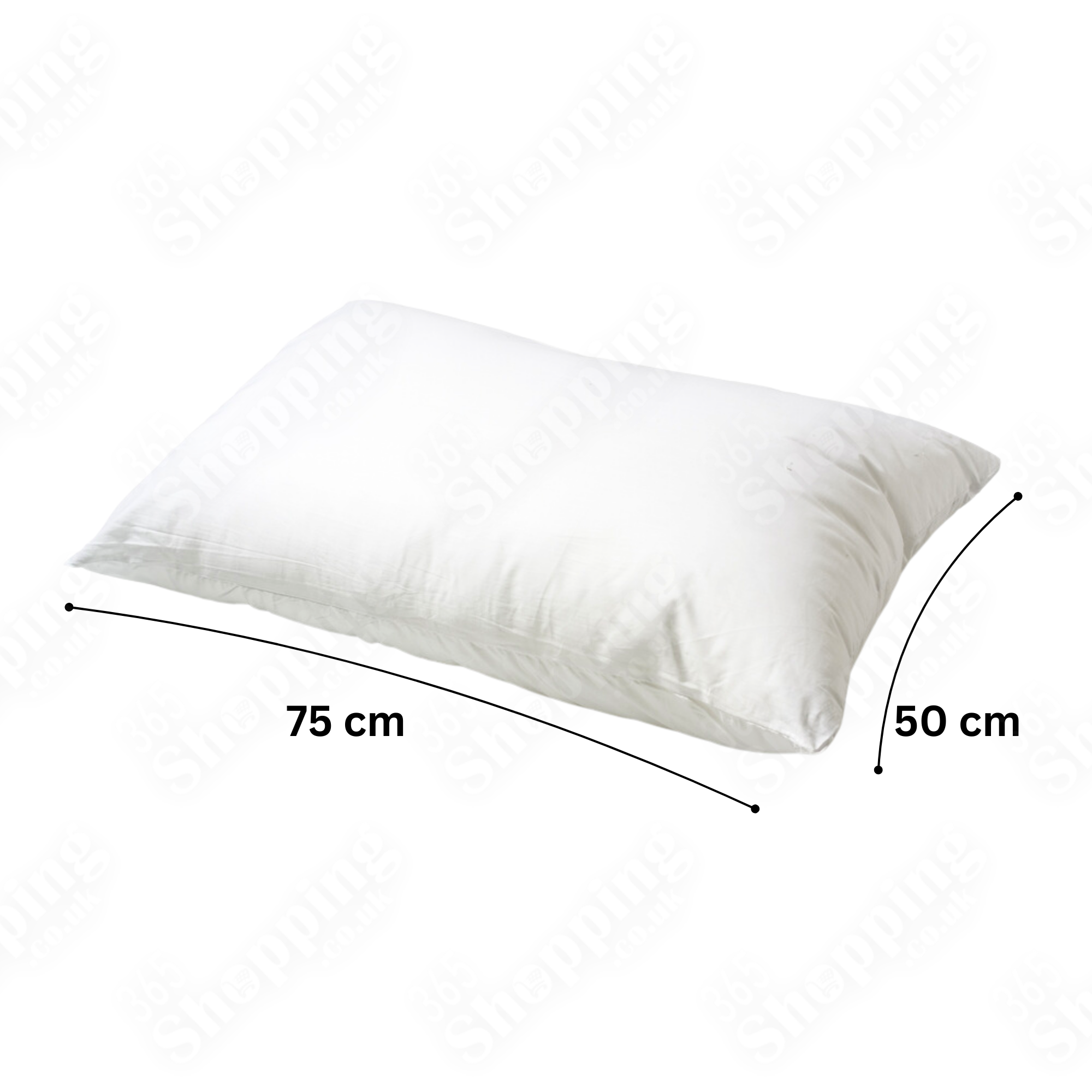 Bounce Back Hollowfiber Pillows Soft Comfortable Standard Pillow Hypoallergenic Bedding Pillow