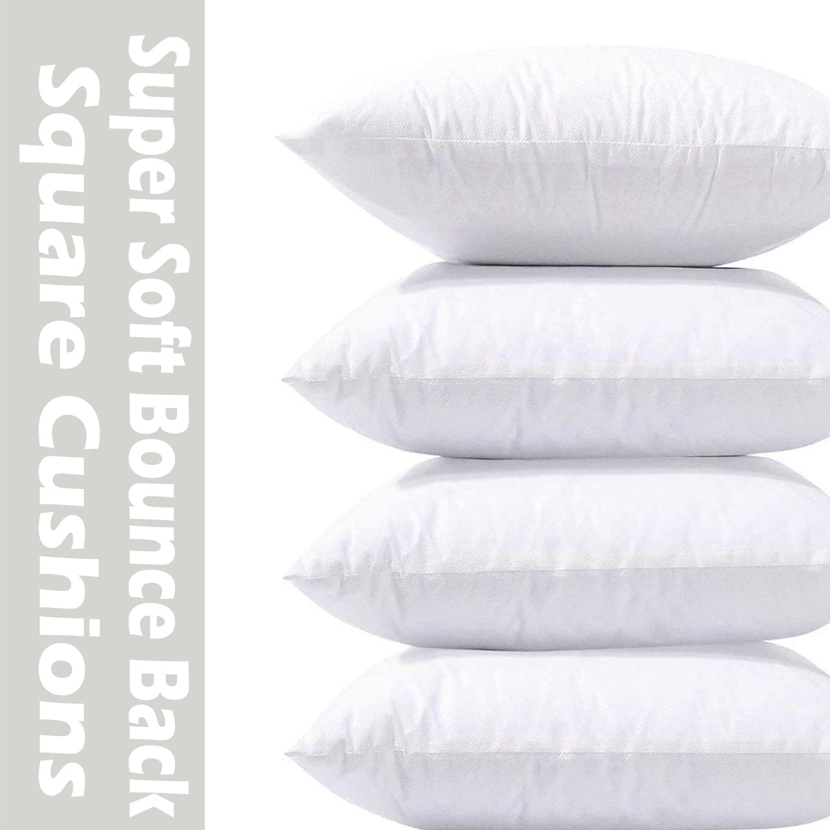 Cushion Pads Deep Filled HollowFibre Pumped Fillers Inner Inserts Scatters Square Cushion